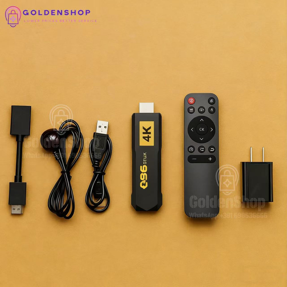 Android Smart Tv Box Stik Q96 16/256GB Smart Tv Stick Tv Box