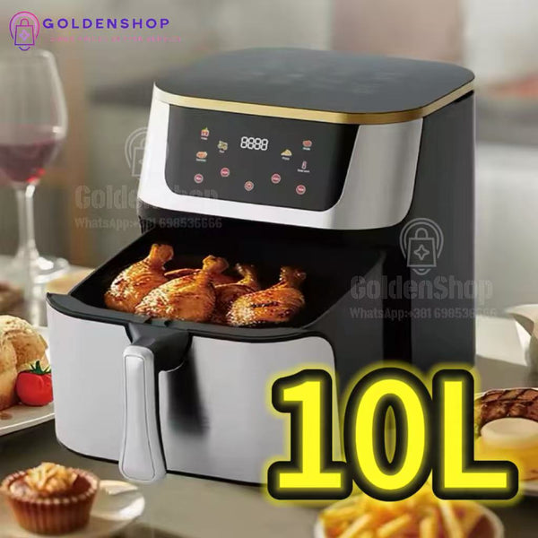 Air Fryer 10L Friteza na vruc vazduh 10L Silver Crest 10l