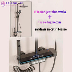 Usponski tus komplet sa led svetlom（Sa digitalnim displejom ）.klavirski tasteri