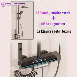 Usponski tus komplet sa led svetlom（Sa digitalnim displejom ）.klavirski tasteri