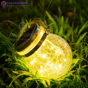 Solarne lampe Stakleni fenjer Lampa Ukrasna lampa 2kom