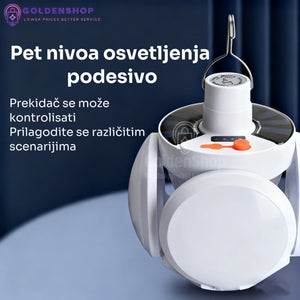Fudbalska lopta LED sijalica - 60W