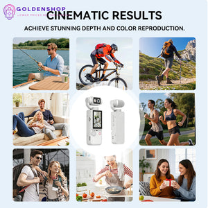 4K Akciona Kamera Q8 Gimbal 180 WiFi NOVO