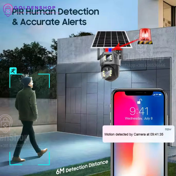 Wifi kamere solarna Ptz ROTO 2 nezasvisne kamete 4G