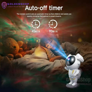 Lampa zvezdano nebo Galaxy projektor Astronaut
