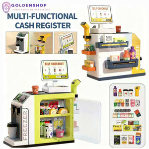 Supermarket za decu prodavnica sa kasom