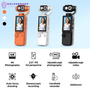 4K Akciona Kamera Q8 Gimbal 180 WiFi NOVO