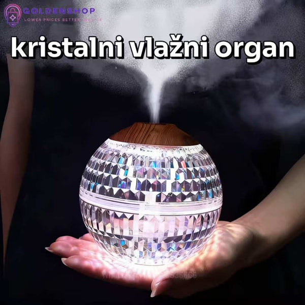 Difuzer-ovlazivač vazduha kristalna kugla