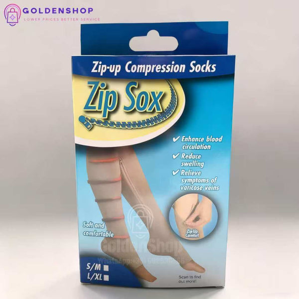 Kompresione čarape sa rajsfešlusom Zip Sox