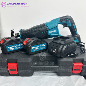 Makita aku sabljasta testera lisicarka+dve baterije 168V