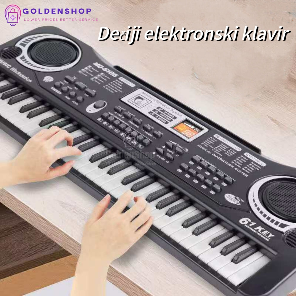 Elektronska klavijatura Klavir za decu Sintisajzer