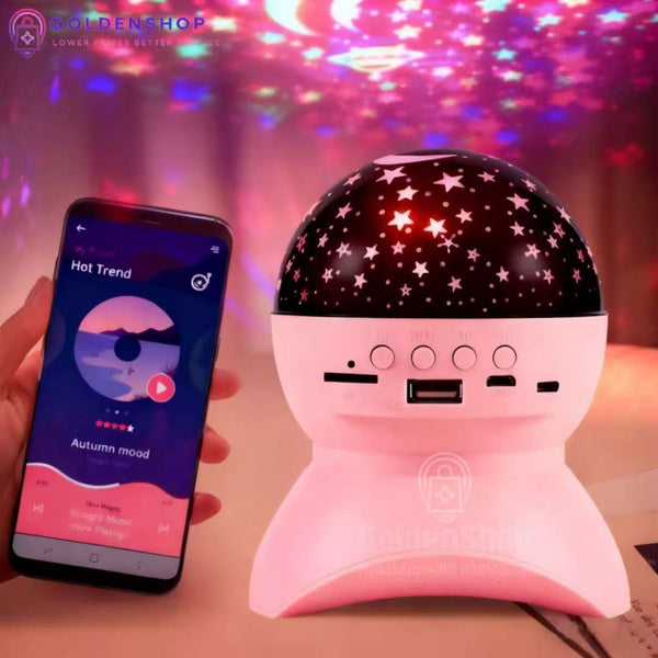 Bluethoot muzicki projektor LED