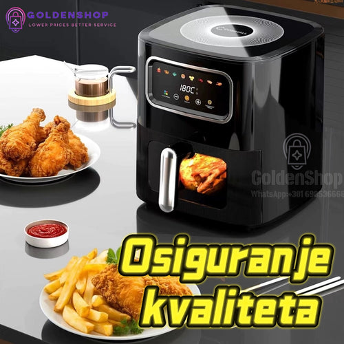 Air Fryer 10L Friteza na vruc vazduh 10L Silver Crest 10l