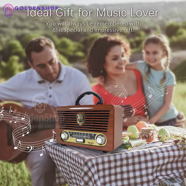 Radio tranzistor - Retro USB Micro SD (Meier M-115BT)