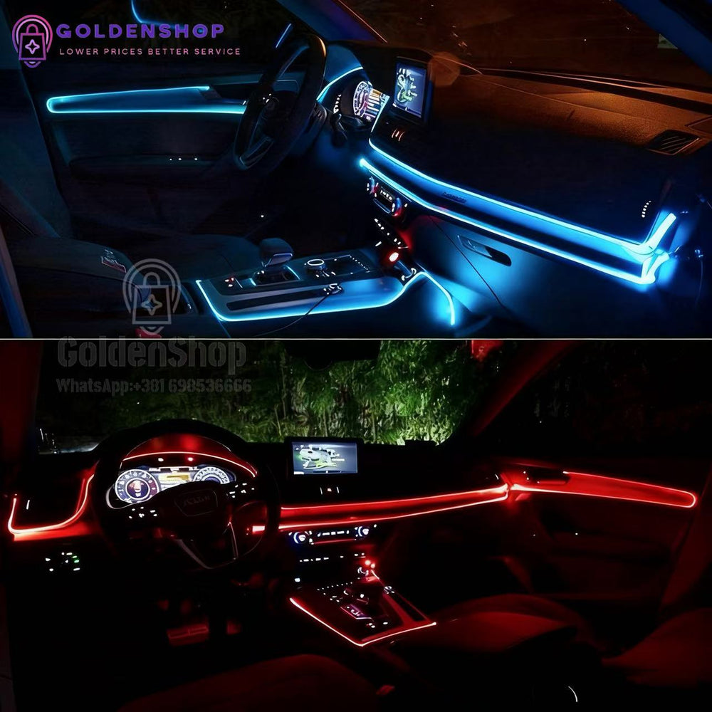 Ambijentalno RGB LED osvetljenje za enterijer auta RGB niti