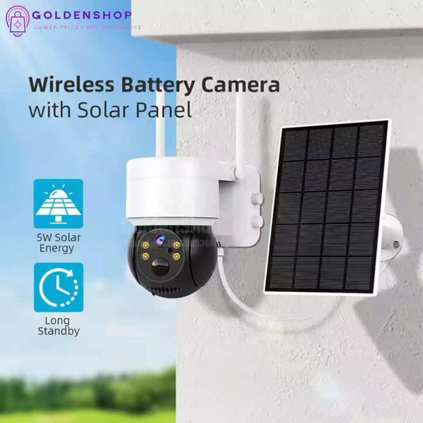 Kamera WiFi Solarna Kamera Video Nadzor Wifi Kamera