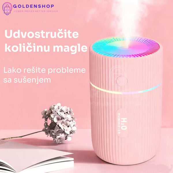 Osvezivac Vazduha - Aroma Led Difuzer - Auto H2O Beli