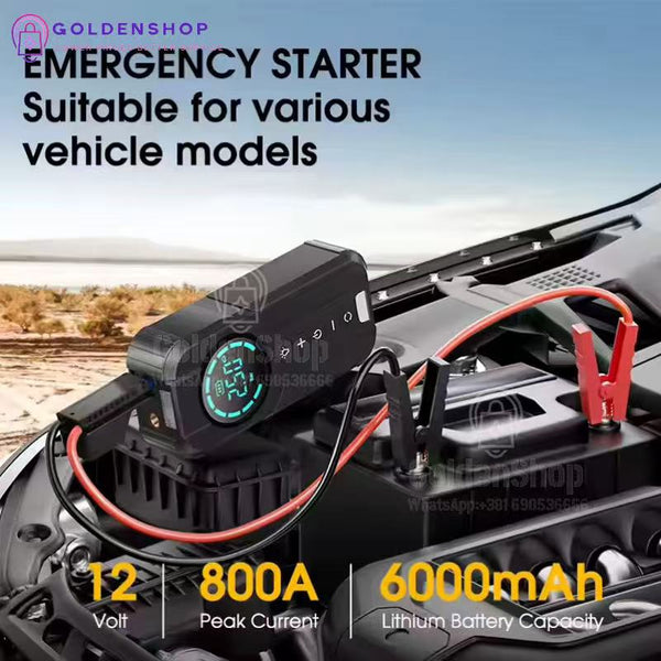 Starter za auto Jump Starter sa kompresorom