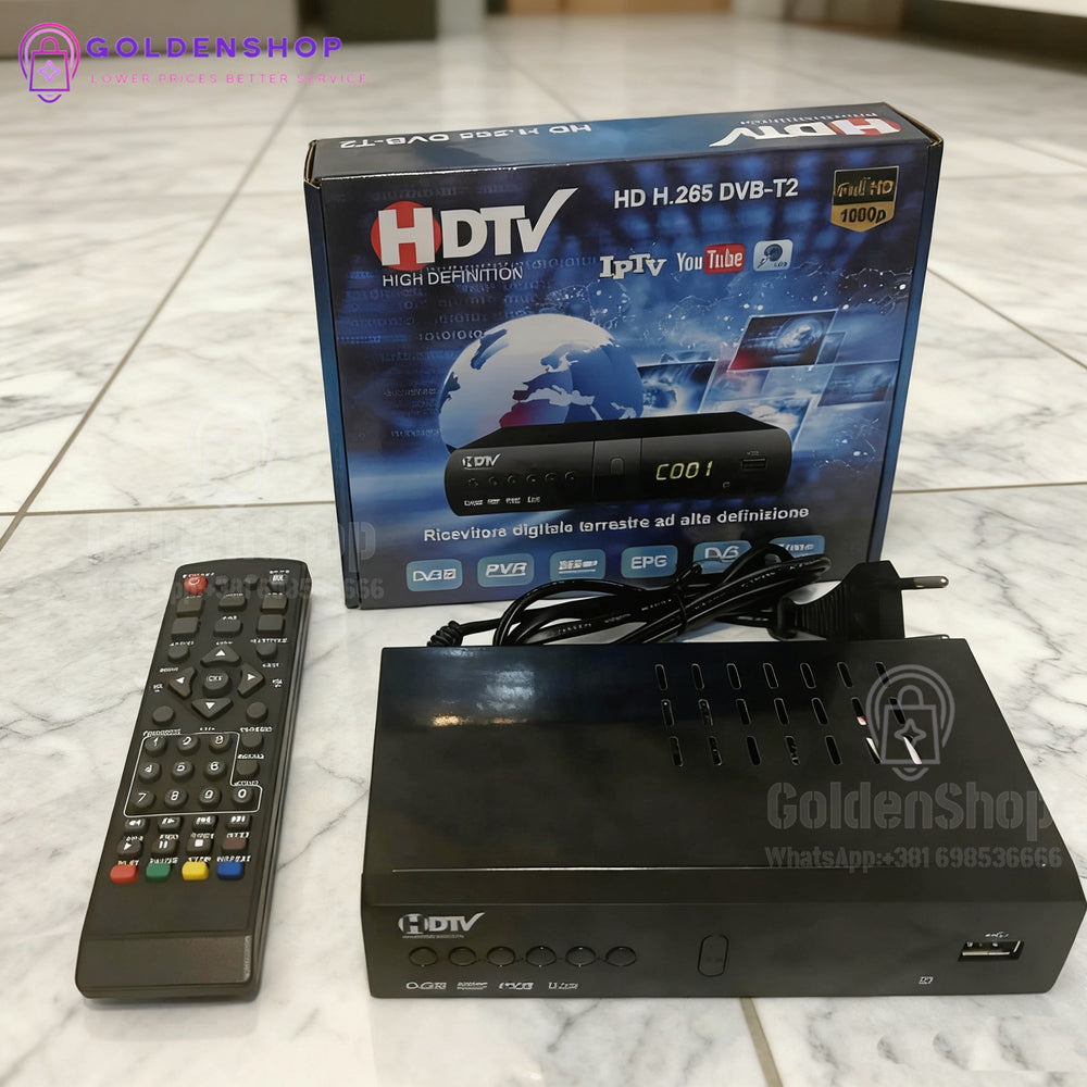 DVB T2 risiver za prijem digitalnih TV kanala - Set top box