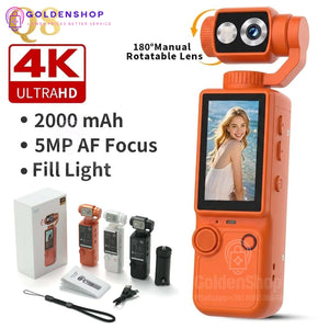 4K Akciona Kamera Q8 Gimbal 180 WiFi NOVO