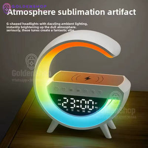 G Lampa 4u1 Bluetooth zvucnik sat i punjac Model 3