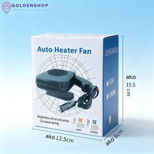 Grejalica za auto, sa ventilatorom, 12V 150W