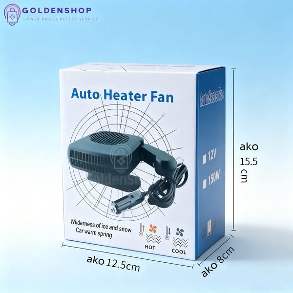 Grejalica za auto, sa ventilatorom, 12V 150W
