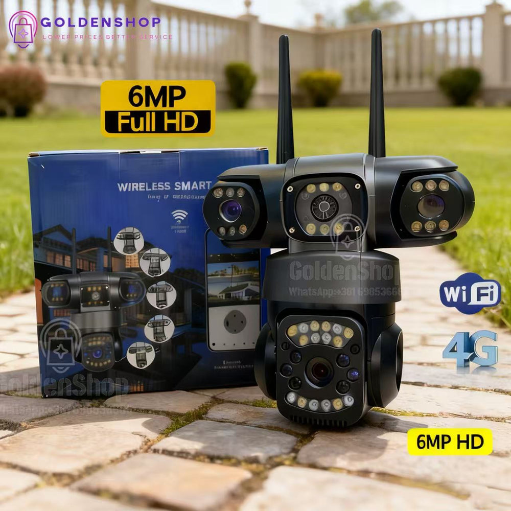 Bežična PTZ Kamera Spoljašnja Tri Sočiva 15MP