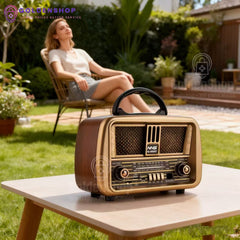 Radio FM radio Bluetooth - retro dizajn NS-8068BT