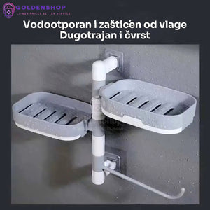 Polica za kupatilo Visenamenska polica Drzac za sapune