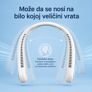 Prenosivi ventilator oko vrata