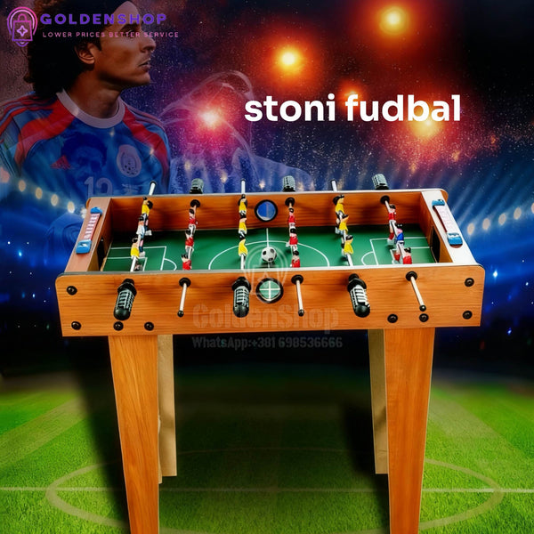 Stoni fudbal Drveni stoni fudbal Sto za mali fudbal