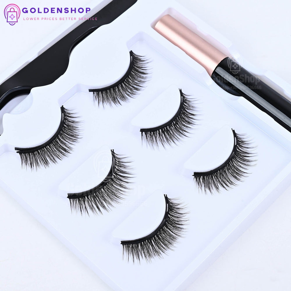 Magnetne trepavice set + magnetni ajlajner