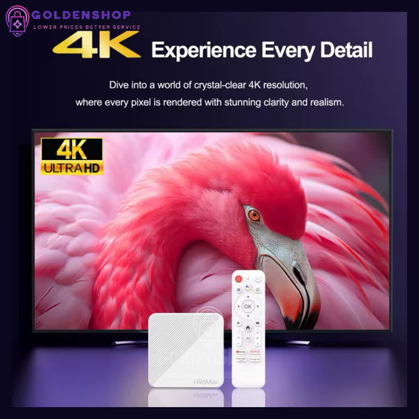 Android Tv Box H96 Max WIFI 6.0/5Ghz Android 14.0 2/16GB 4K