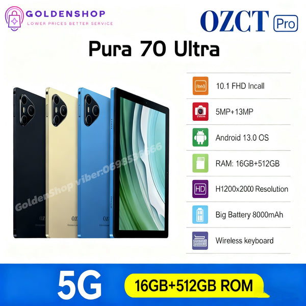 Tablet računar OZCT pro Pura 70 ultra tablet 16+512 GB