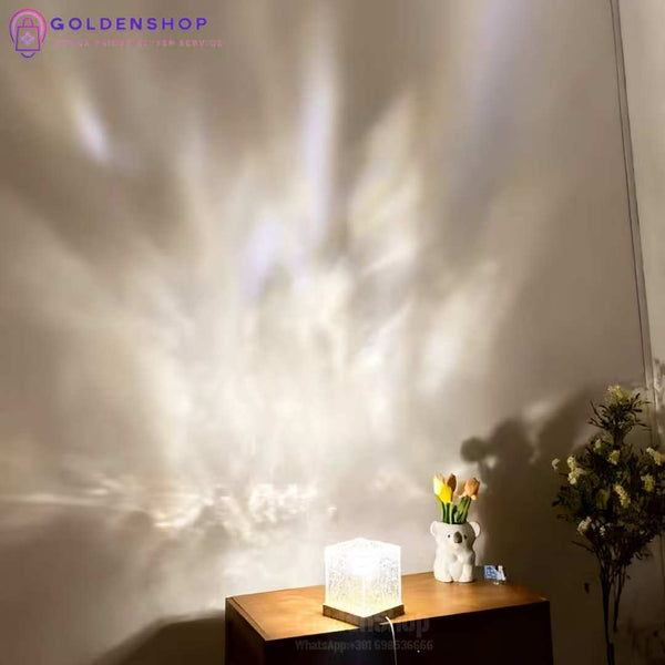 Kristalna stona lampa- STONA LAMPA