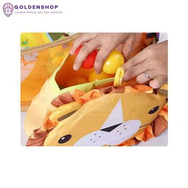 3u1 Prostirka, teretana i šator za bebe Lav