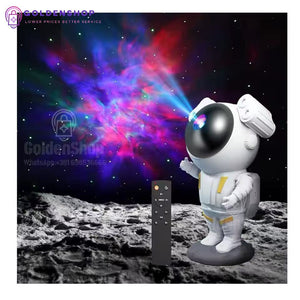 Lampa zvezdano nebo Galaxy projektor Astronaut