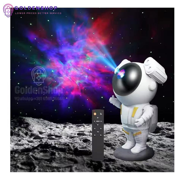 Lampa zvezdano nebo Galaxy projektor Astronaut