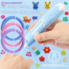 3D Olovka Za 3D CRTANJE + GRATIS 3 PLA Žica + 25m Izbor