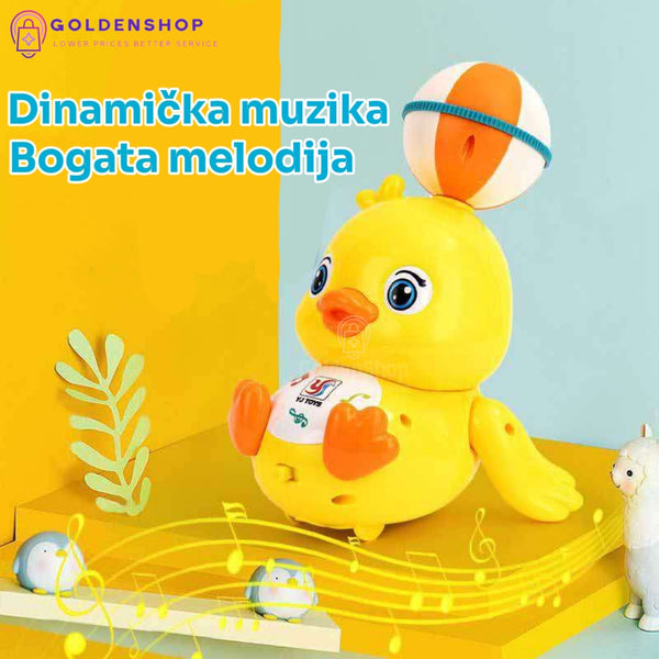 Električna svetleća i muzička patkica igračka