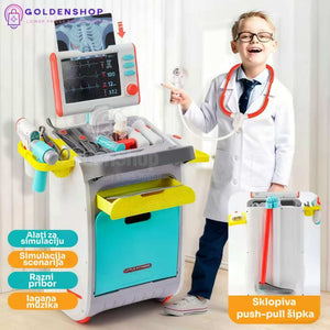 Mini KLINIKA za decu/ doktor set