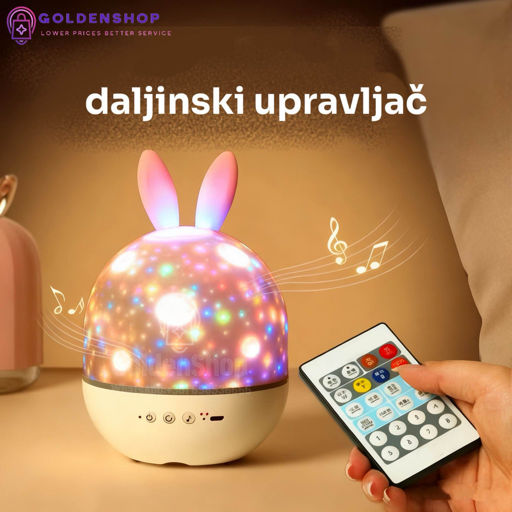 Bluethoot muzicki projektor LED