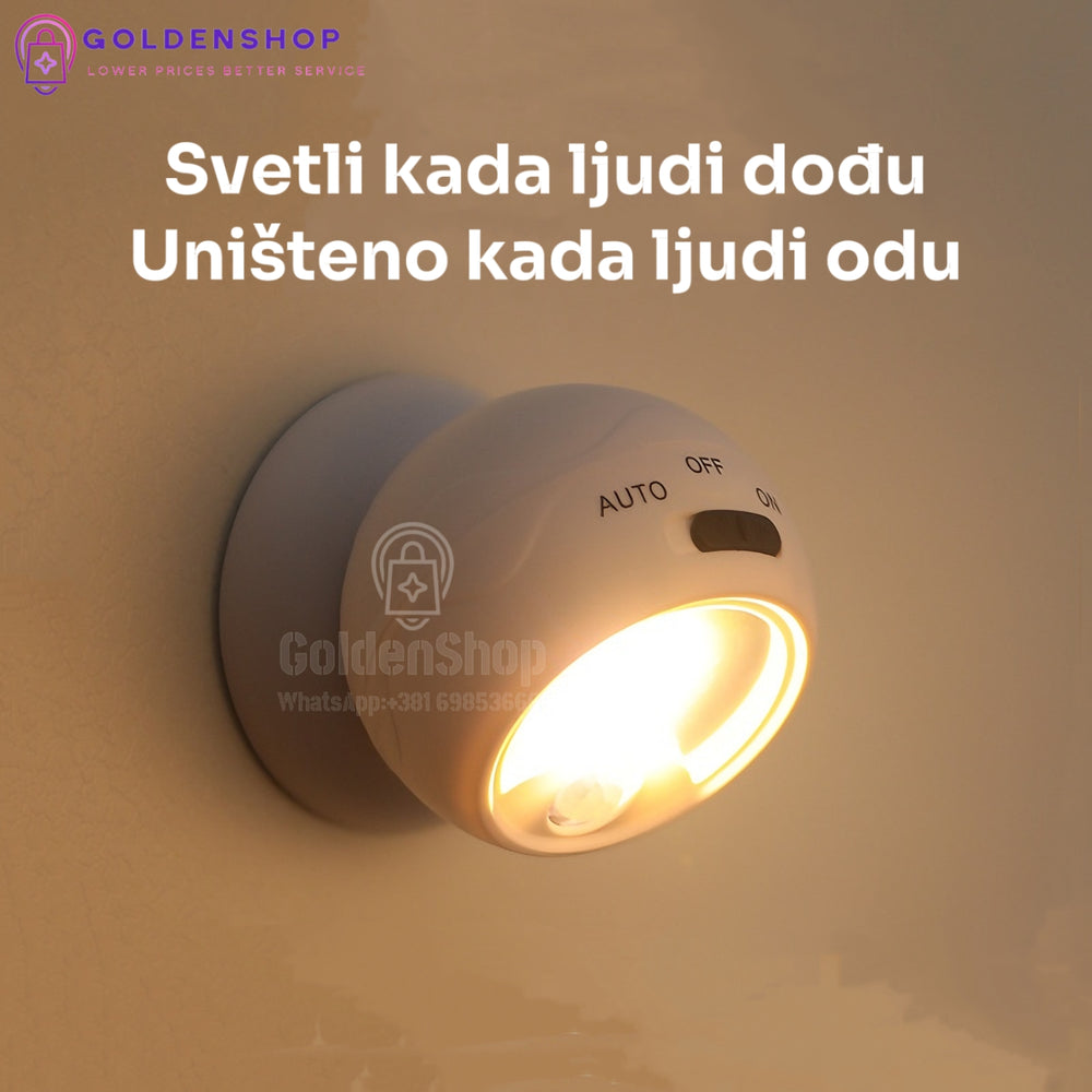 led lampa na baterije