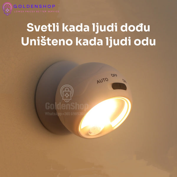 led lampa na baterije