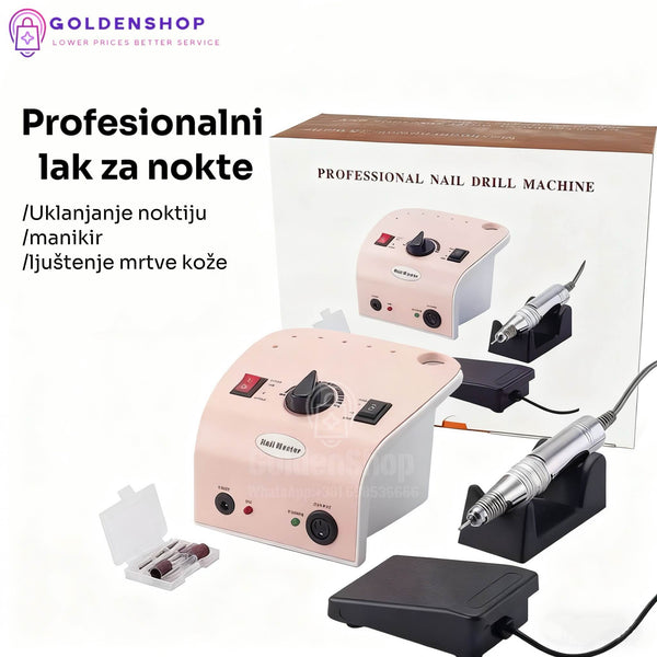 Profesionalna ELEKTRIČNA Turpija Za NOKTE