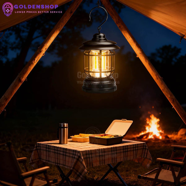 Led fenjer Retro fenjer Usb Lampa za kampovanje
