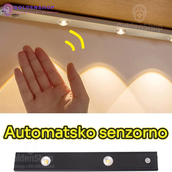 LED svetlo za kuhinju ormare USB punjivo sa senzorom lampe