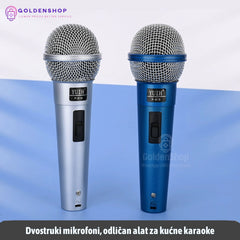 Bežični mikrofon sistem sa dva mikrofona