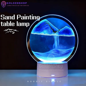 Dekorativna pesak lampa USB lampa Pesak